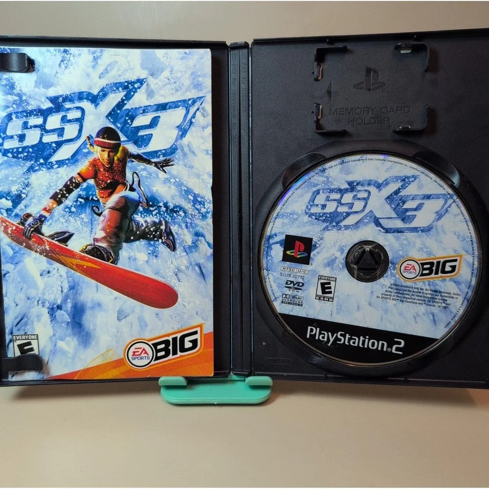 SSX 3 PlayStation 2 PS2 Black Label CIB Complete Tested Working Snowboarding